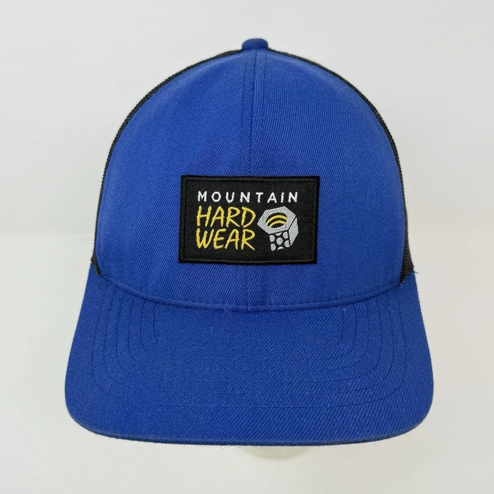 Mountain Hardwear Blue Yupoong Brand Trucker‎ Hat Cap Adjustable Mesh Snapback